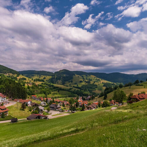 Ausblick von unserem Gruppenhaus