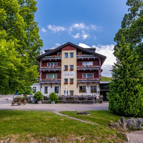 Aussenansicht des Hotel Wiedener Eck - Aussenansicht des Hotel Wiedener Eck -