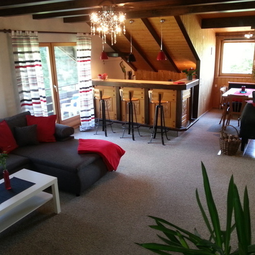 Wohnzimmer mit Barecke - Wohnzimmer mit Barecke -